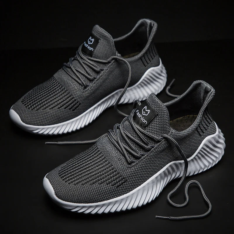 Casual Lace-Up Walking Shoes