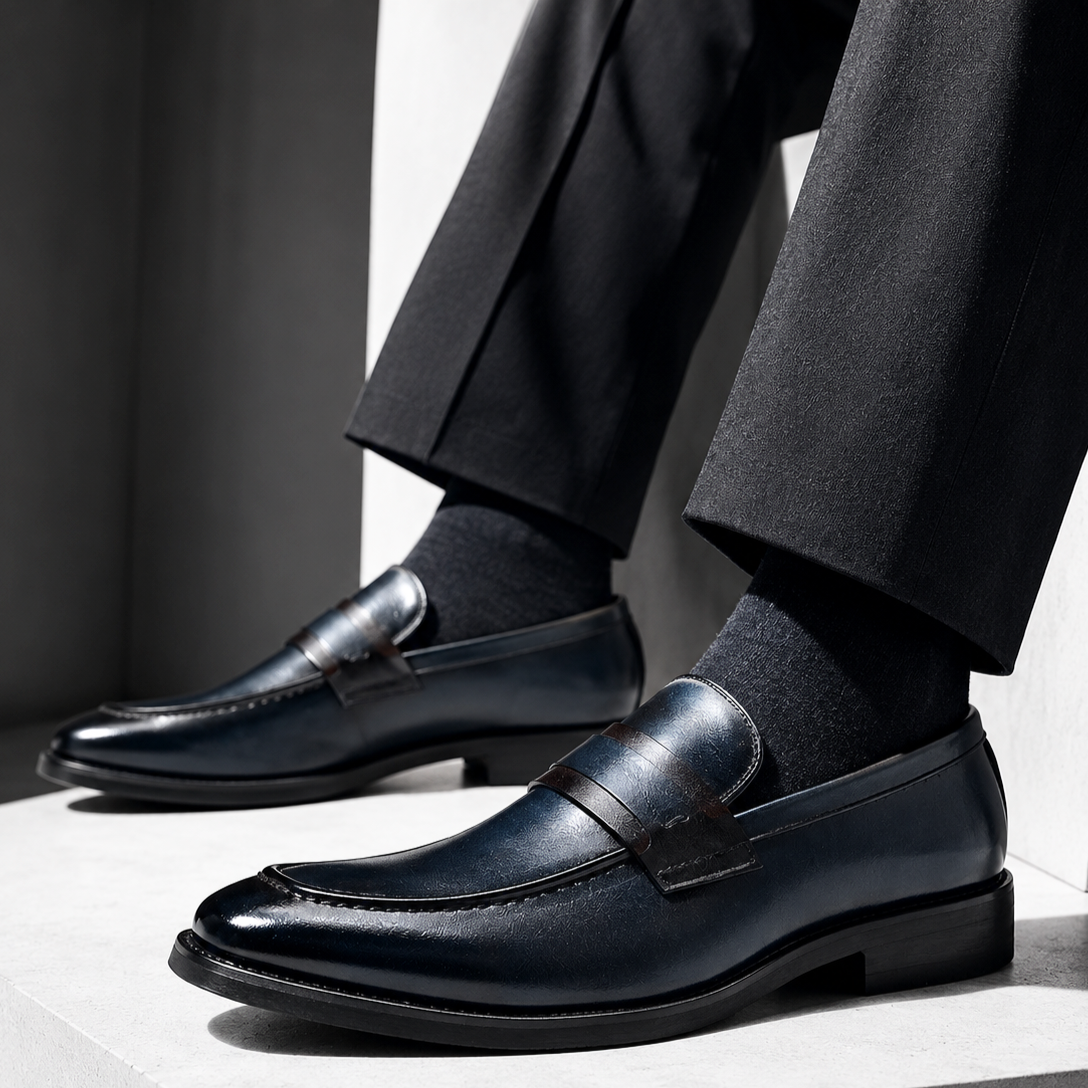 Pointed Toe Dress Loafers