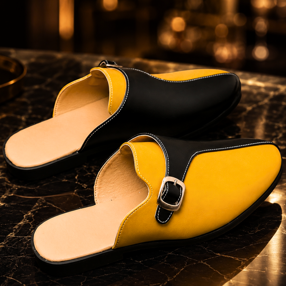 British Leather Slip Ons