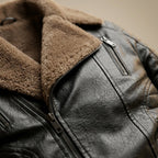 Men's Winter Fleece Leather Jacket