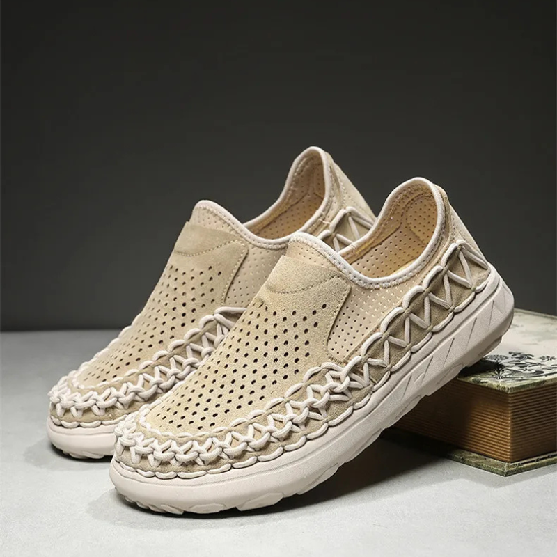 Handwoven Slip-On Shoes
