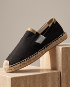 Handcrafted Canvas Espadrille Loafers