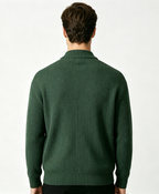 Corduroy Zip-Up Cardigan