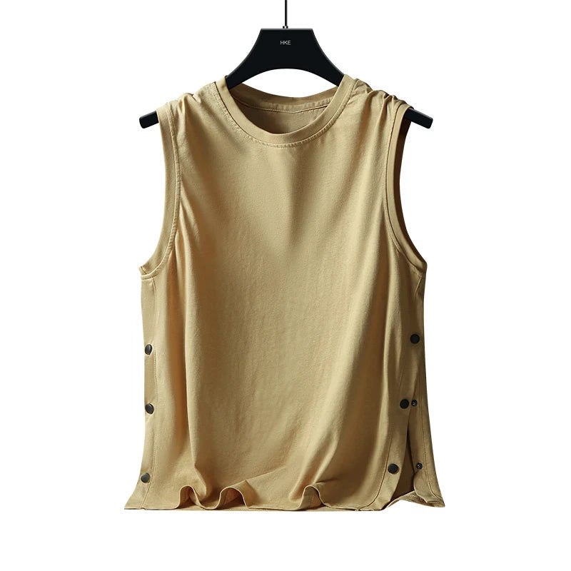 Loose Casual Cotton Vest