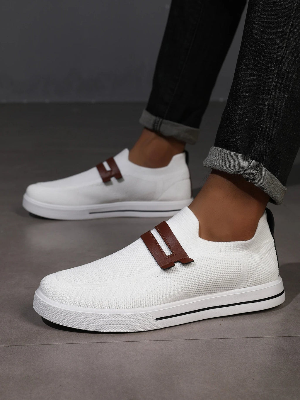 Canvas Slip-On Casual Shoes
