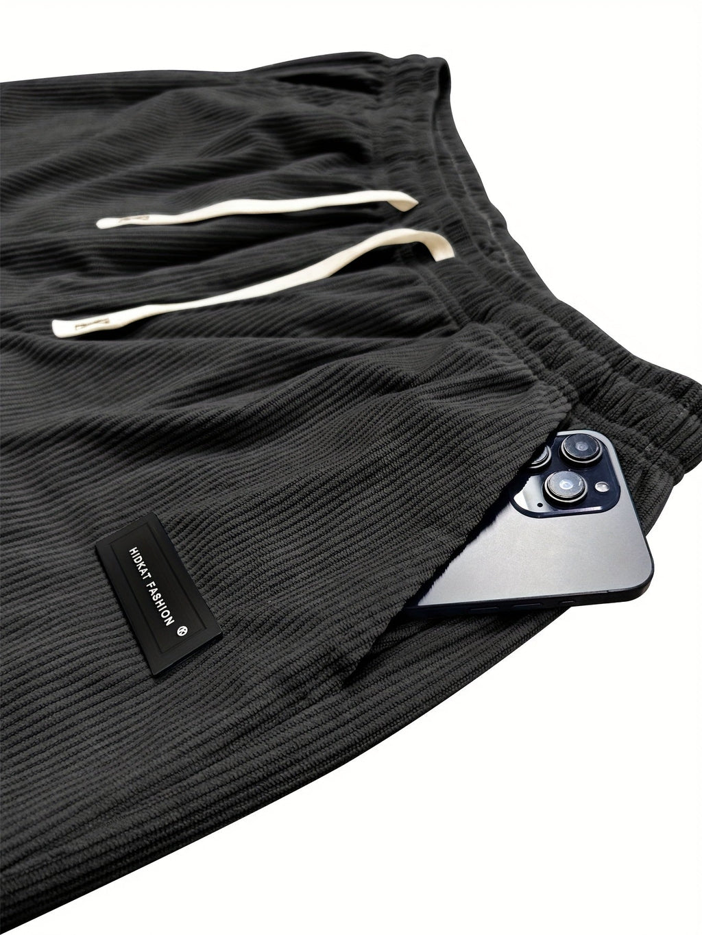 Corduroy Pants Drawstring Waist