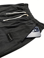 Corduroy Pants Drawstring Waist