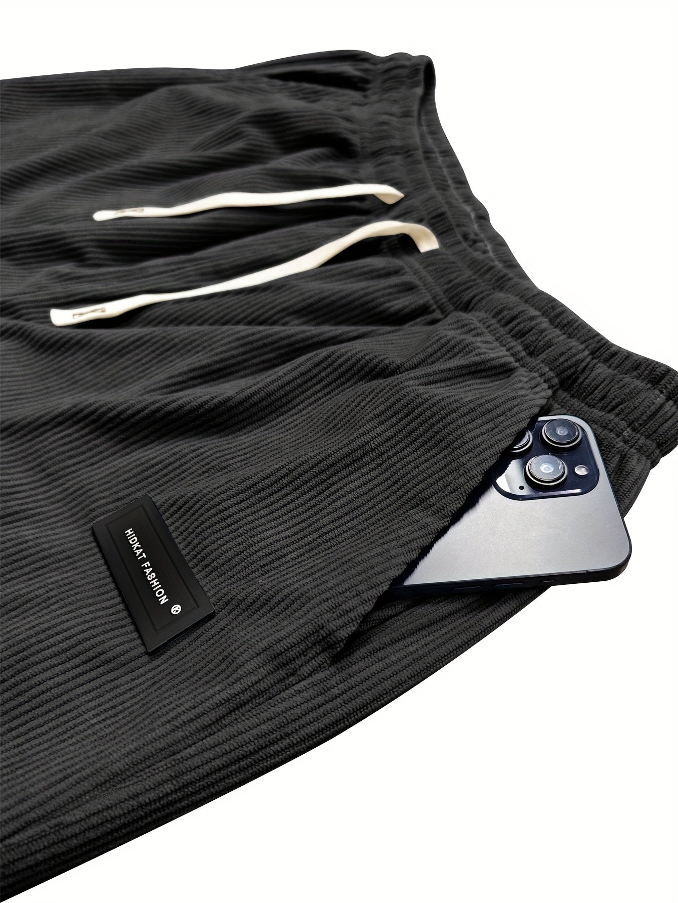 Corduroy Pants Drawstring Waist