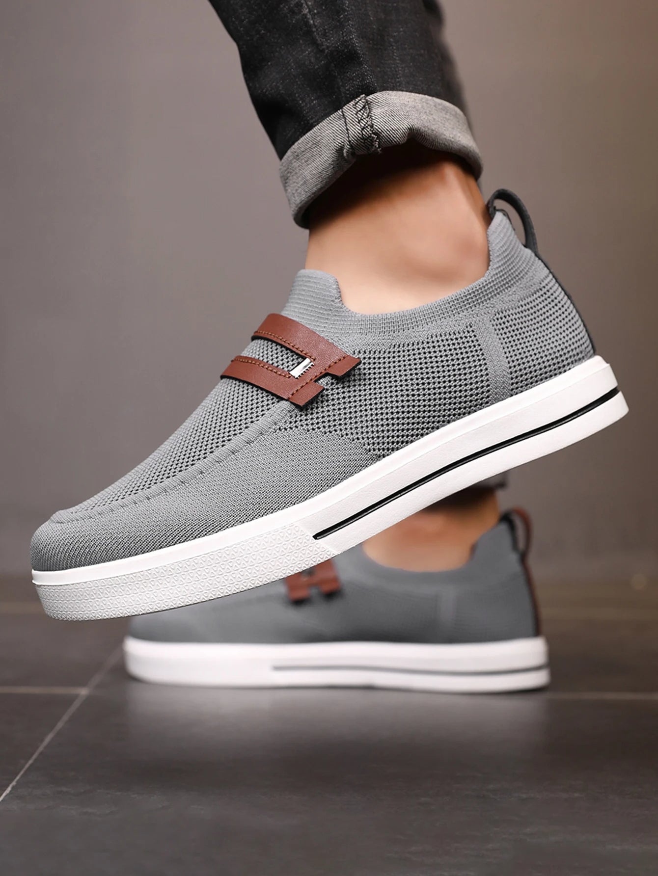 Canvas Slip-On Casual Shoes