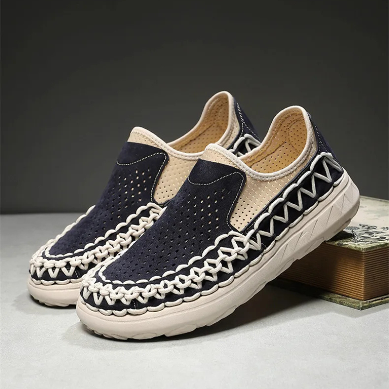 Handwoven Slip-On Shoes
