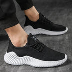 Casual Lace-Up Walking Shoes