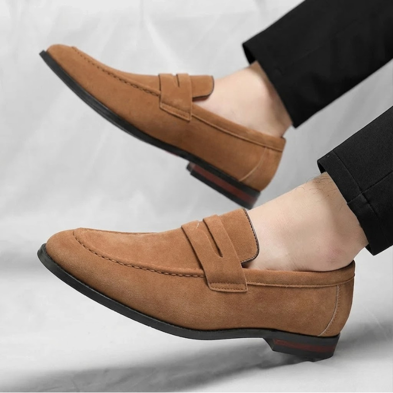 Premium Faux Suede Slip-On
