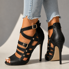 Peep Toe Stiletto High Heel