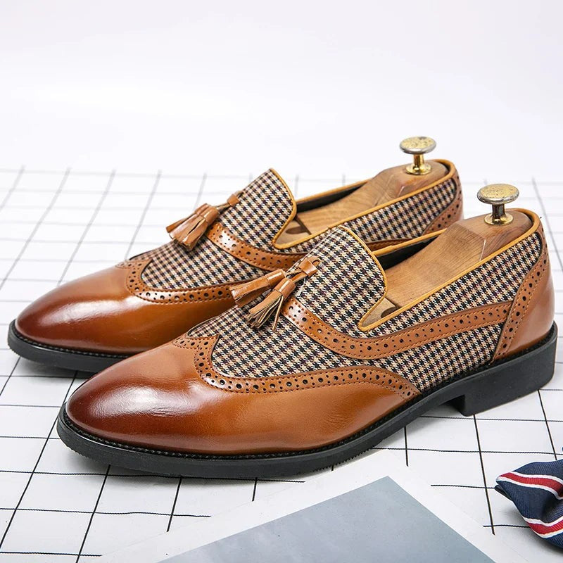 Men's Retro Tassel Loafers