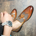 Men's Retro Tassel Loafers