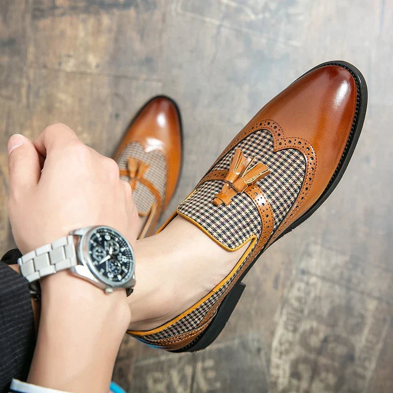 Men's Retro Tassel Loafers