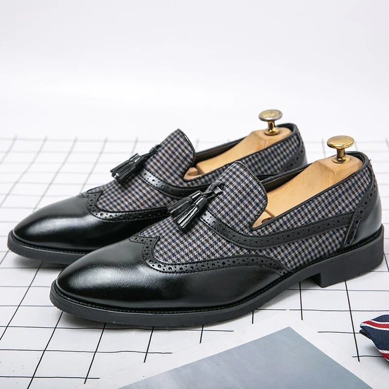 Men's Retro Tassel Loafers