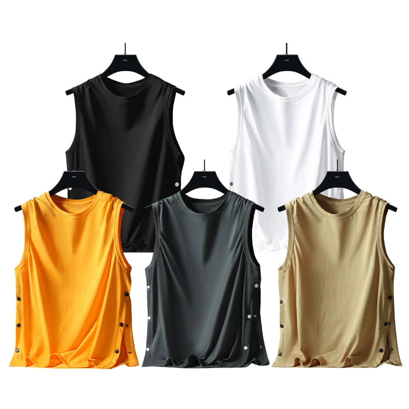 Loose Casual Cotton Vest