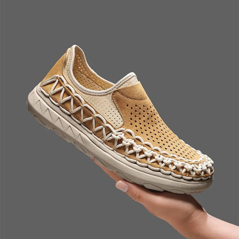 Handwoven Slip-On Shoes