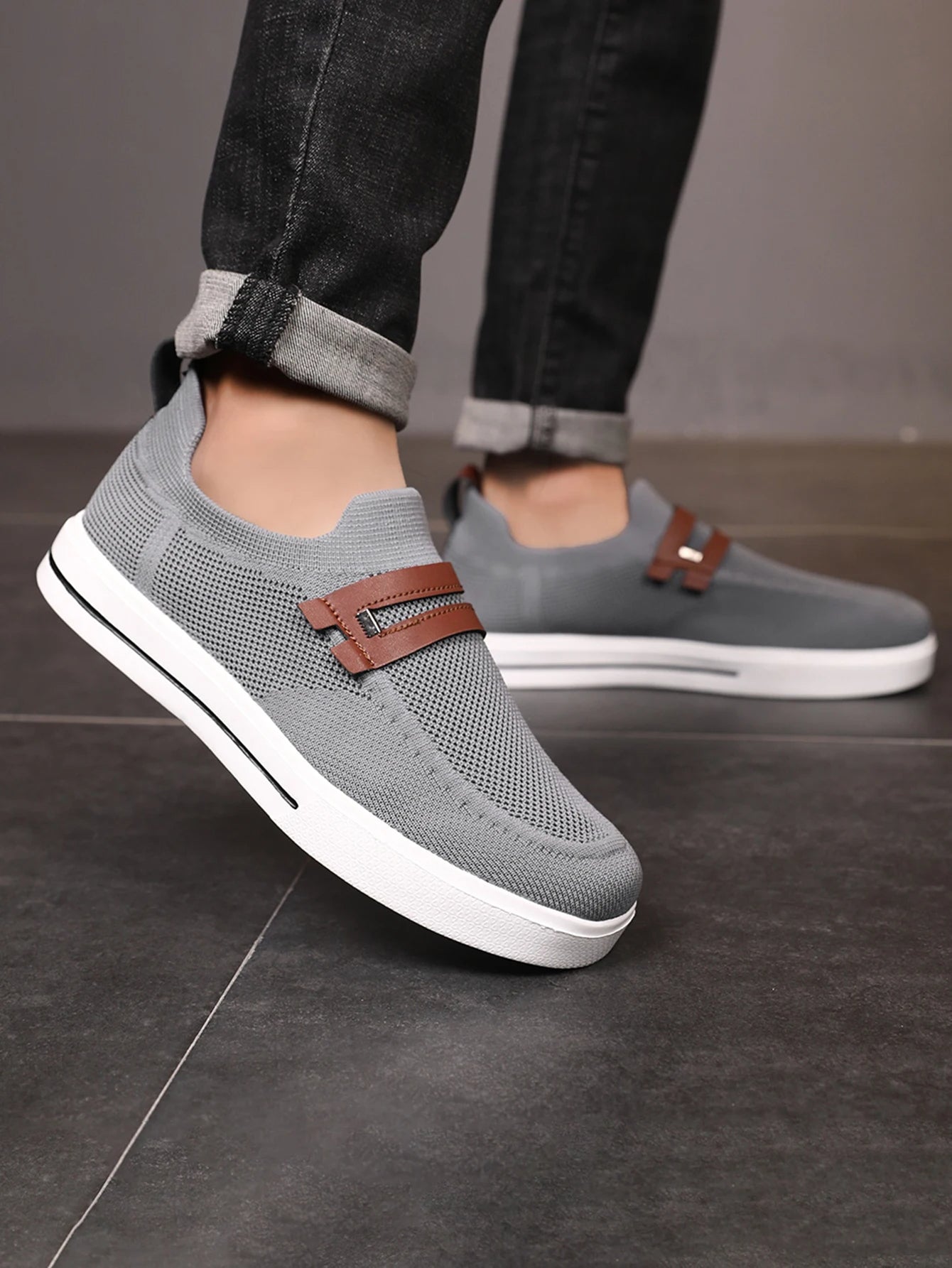 Canvas Slip-On Casual Shoes