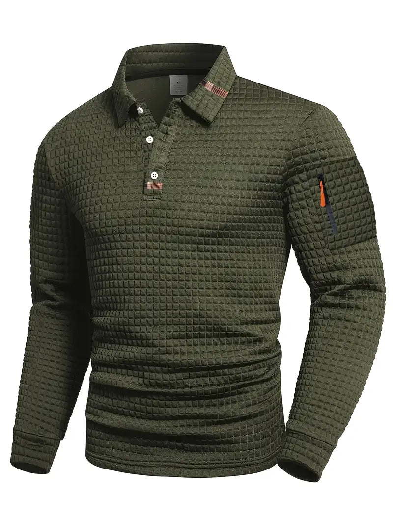 Textured Polo Shirt