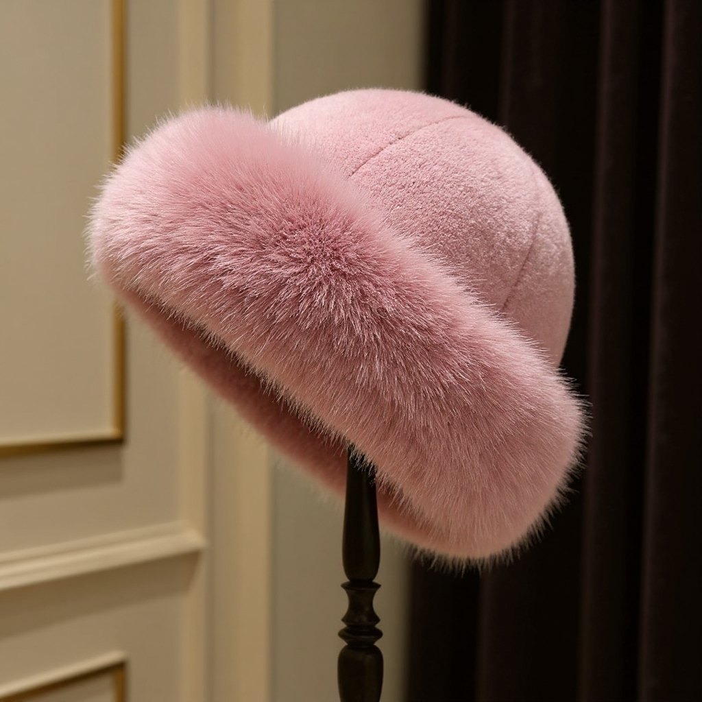 Soft Fluffy Cold Weather Hat