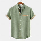 Tropical Short Sleeve Beach Shirt