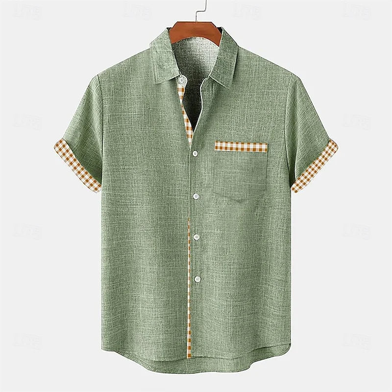 Tropical Short Sleeve Beach Shirt