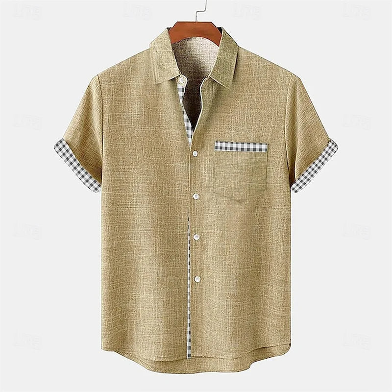 Tropical Short Sleeve Beach Shirt
