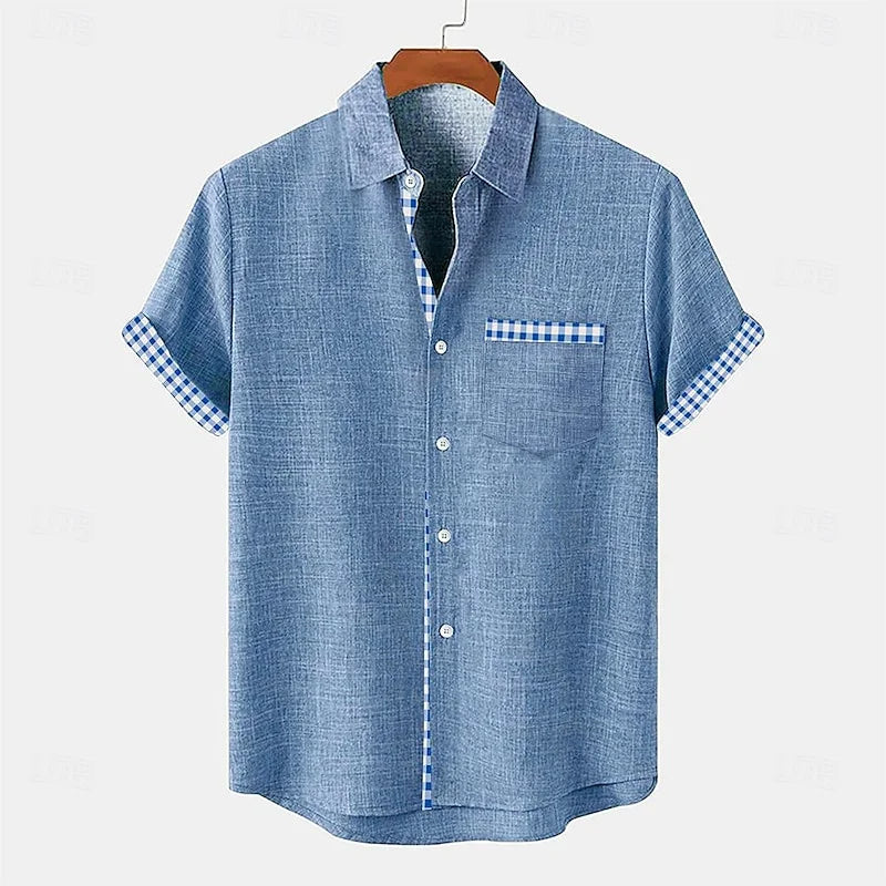 Tropical Short Sleeve Beach Shirt
