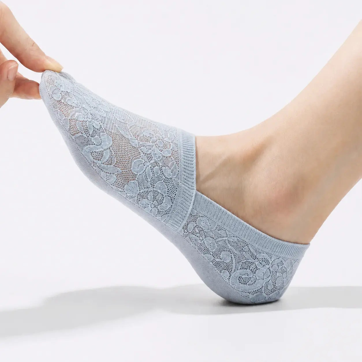Breathable Floral Lace Socks