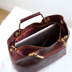 Leather Retro Bucket Bag