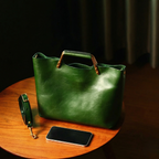 Leather Retro Bucket Bag