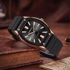 Minimalist Silicone Strap Watch