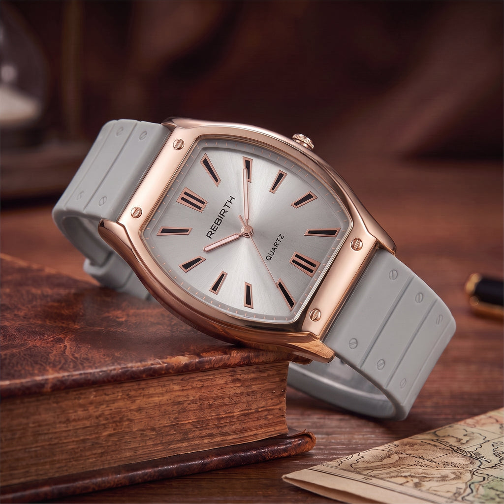 Minimalist Silicone Strap Watch