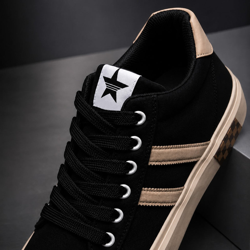 Men's High-Top Canvas Sneakers