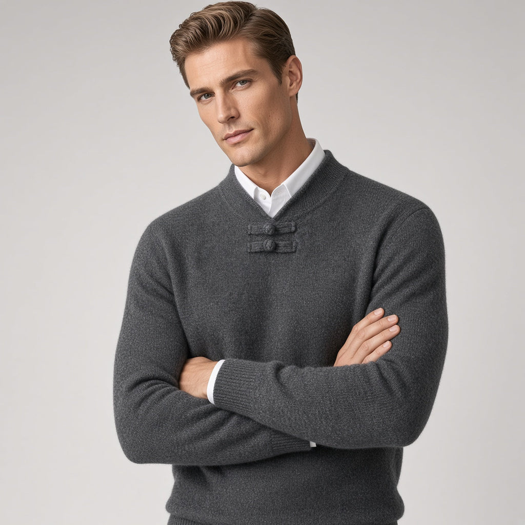 Merino Wool Men's Pullover