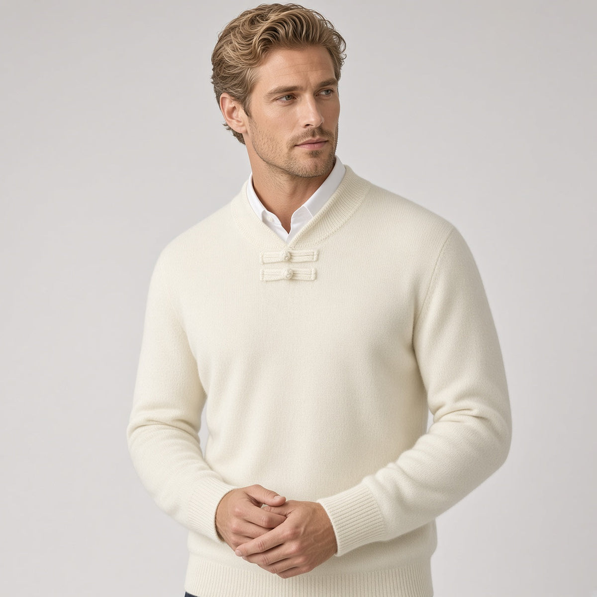 Merino Wool Men's Pullover