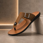 Belt Buckle Flip Sandals