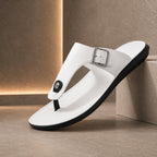 Belt Buckle Flip Sandals