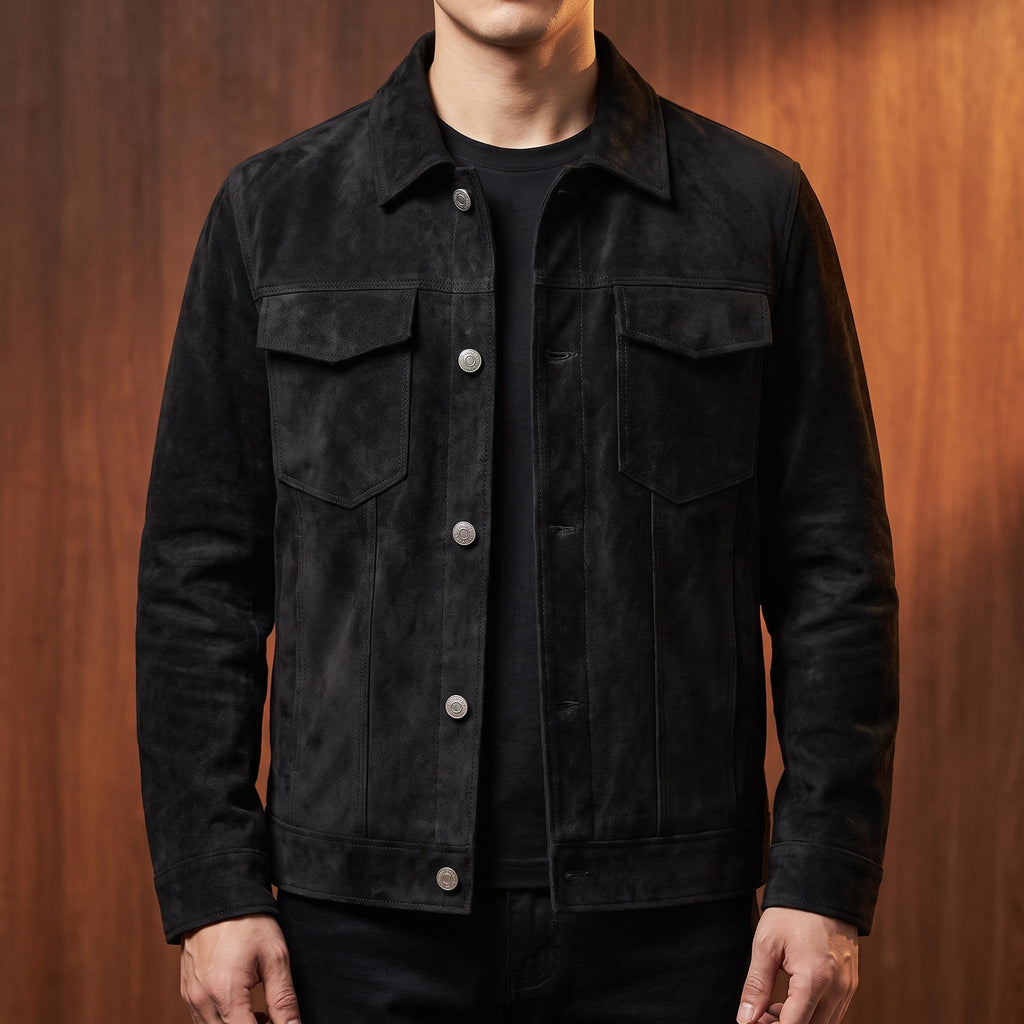 Classic Turn-Down Collar Knit
