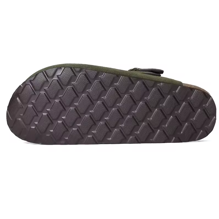 Premium Suede Cork Footbed