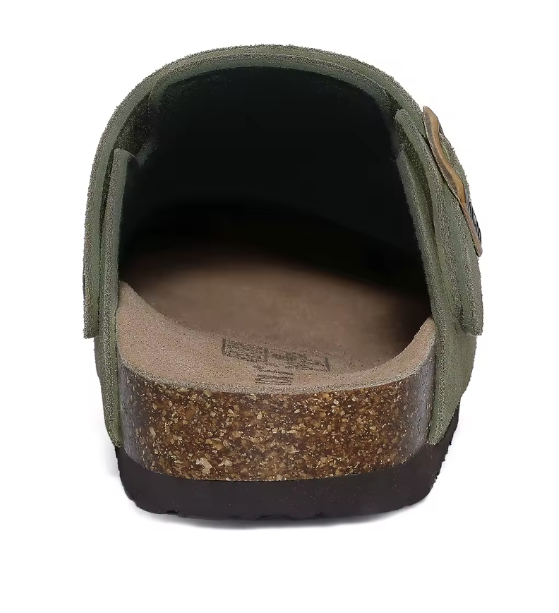 Premium Suede Cork Footbed