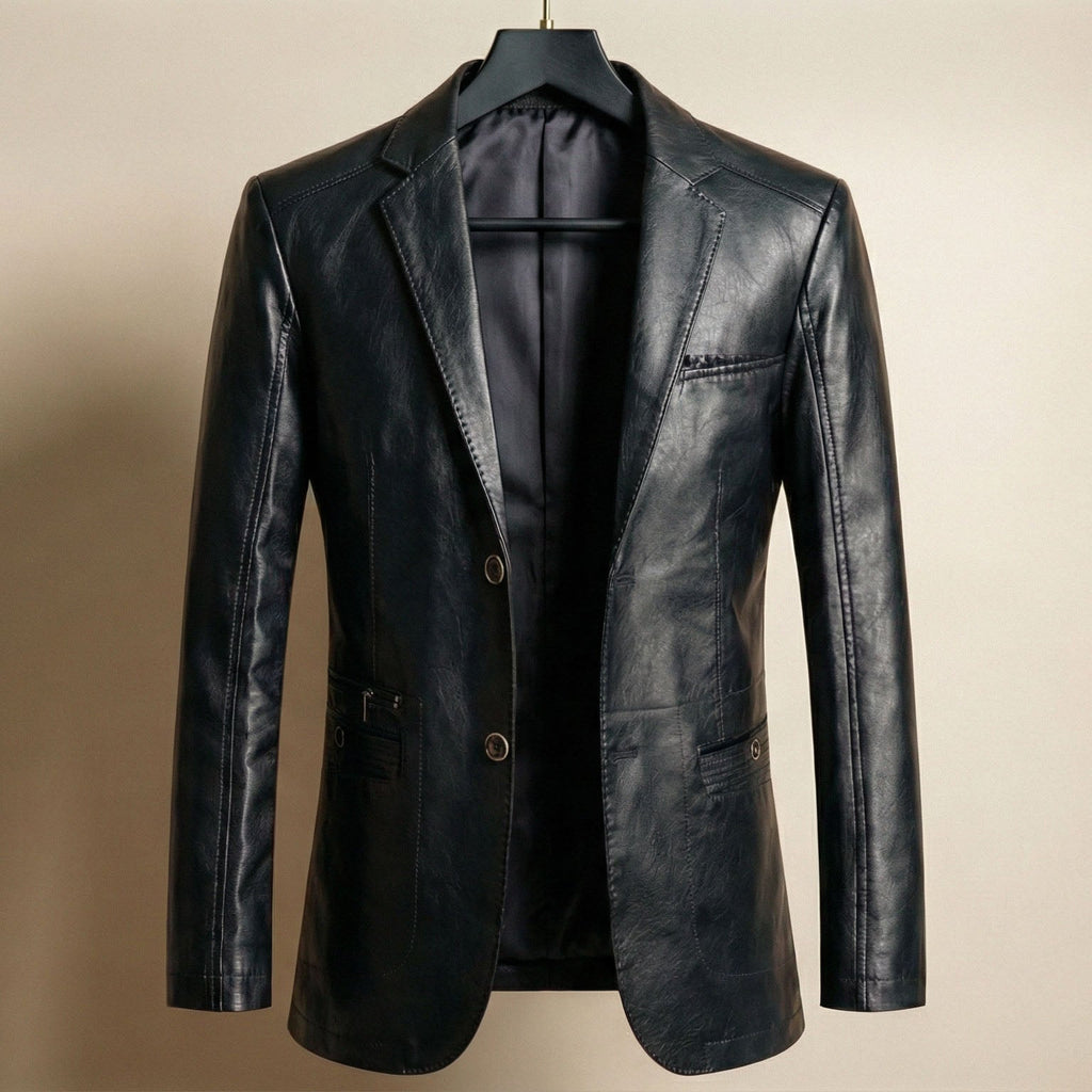 Ricardo Leather Blazer