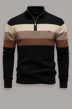 Belmont Cotton Zip Sweater