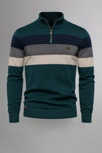 Belmont Cotton Zip Sweater