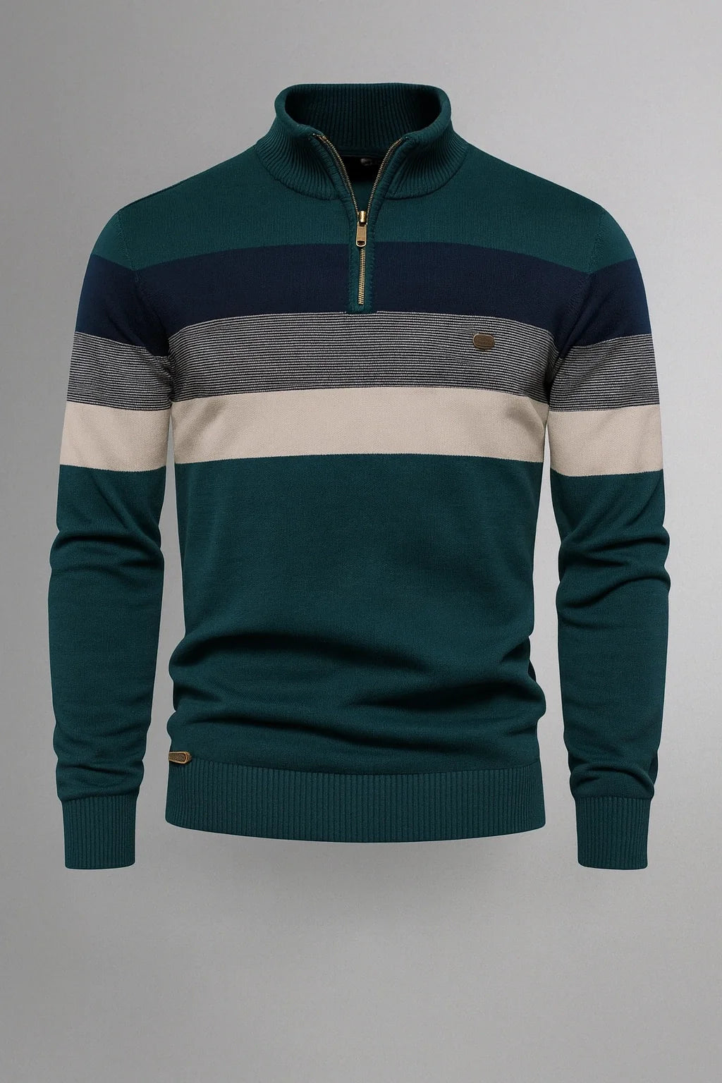Belmont Cotton Zip Sweater