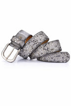 Vintage Star Rivet Leather Belt