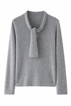 Ribbon Cashmere Sweater