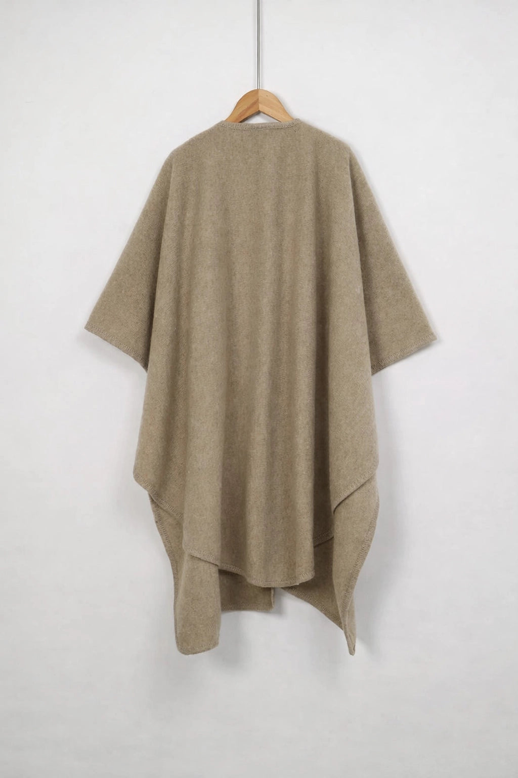 Elegant Knit Shawl Cape